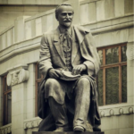 Monument to Hovhannes Tumanyan in Yerevan